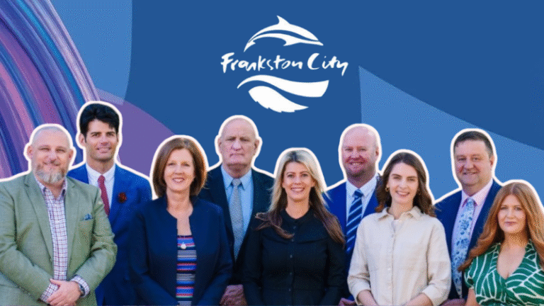 Group photo of Frankston City officials.