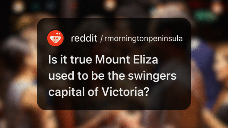 Mount Eliza swingers capital question on Reddit