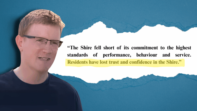 Quote about Shire's trust and performance issues.
