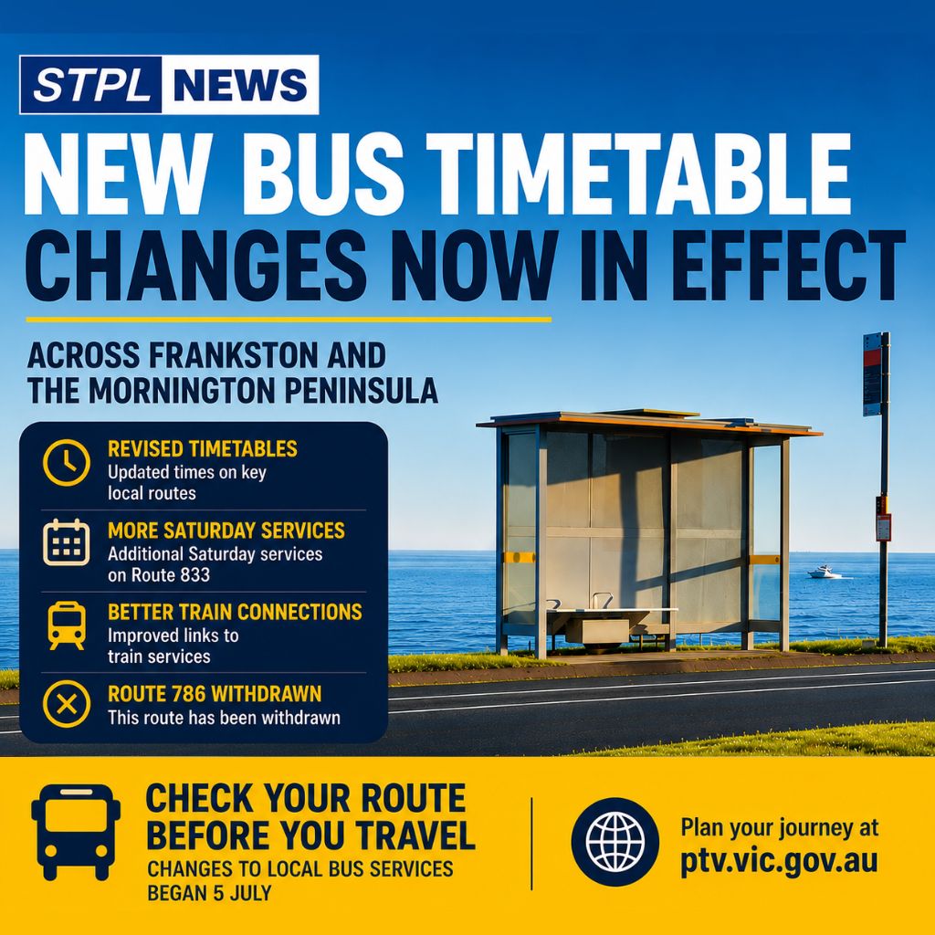 New Bus Timetable Changes Now in Effect Across Frankston and the ...